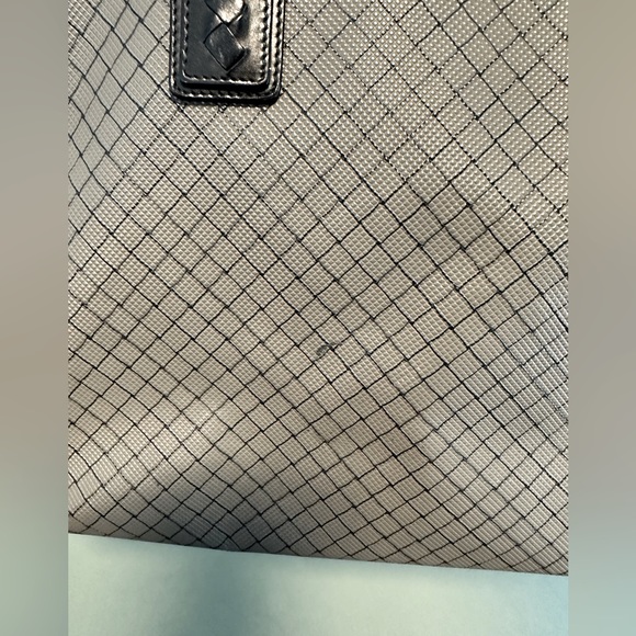 Bottega Veneta Tote Marco Polo Intreccio Jet Gray from Japan - Picture 4 of 9